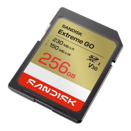 Sandisk Extreme Go SD UHS-I 256GB SD 230MB/s(R) / 150MB/s(W)