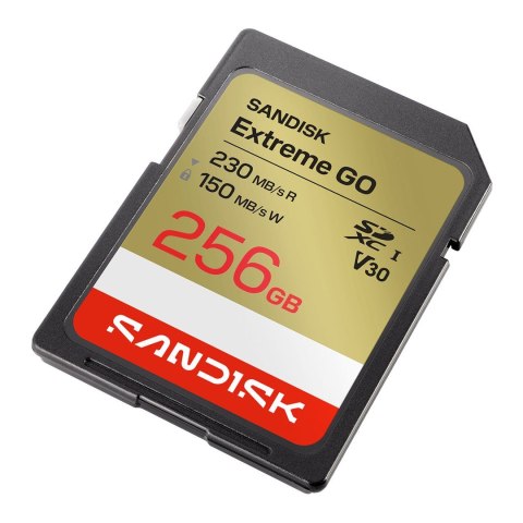Sandisk Extreme Go SD UHS-I 256GB SD 230MB/s(R) / 150MB/s(W)