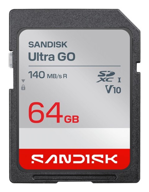 Sandisk Ultra Go SD UHS-I 64GB SD 140MB/s(R)