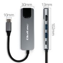 Hub Adapter USB-C 5w1 Qoltec