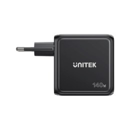 UNITEK ŁADOWARKA GAN Z WYŚWIETLACZEM 140W 3XUSB-C