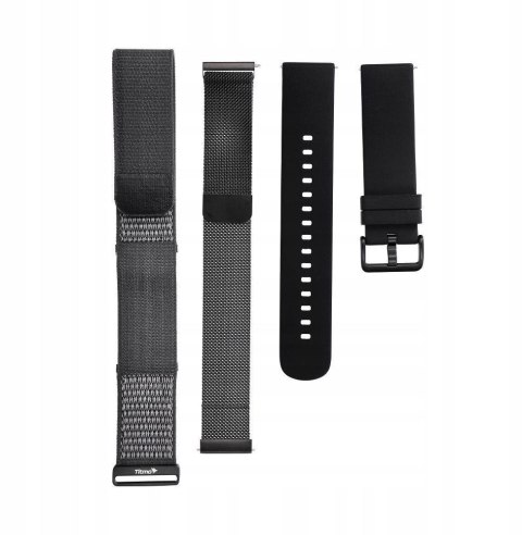 Inteligentny smartband Titmo Loop I-110 Bluetooth EKG HRV HR BP SPO2 IP68 czarny