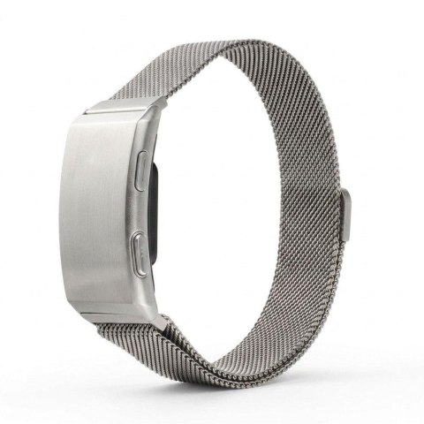 Inteligentny smartband Titmo Loop I-110 Bluetooth EKG HRV HR BP SPO2 IP68 srebrny