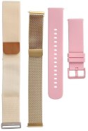Inteligentny smartband Titmo Loop I-110 Bluetooth EKG HRV HR BP SPO2 IP68 złoty