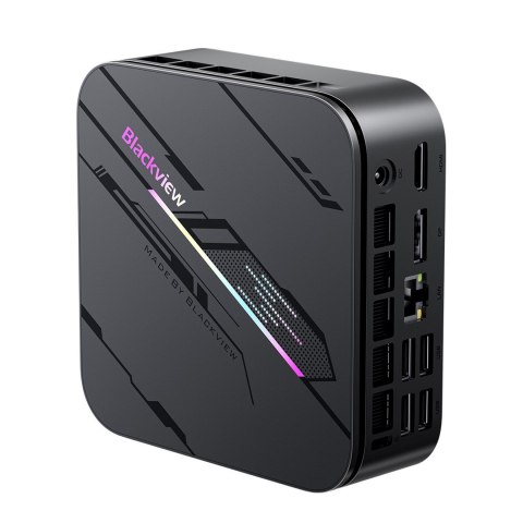 Mini PC Blackview MP100 Pro Ryzen 5 7430U 16GB RAM SSD 512GB Windows 11 Pro Gray