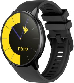 Smartwatch Titmo O-200 GPS AMOLED Bluetooth IP68 czarny