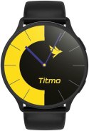Smartwatch Titmo O-200 GPS AMOLED Bluetooth IP68 czarny