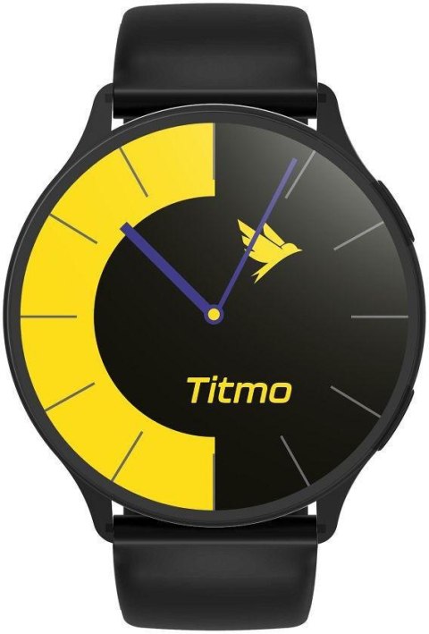 Smartwatch Titmo O-200 GPS AMOLED Bluetooth IP68 czarny