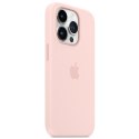 Etui Apple MPTT3ZM/A iPhone 14 Pro Max 6,7" MagSafe różowy/chalk pink Silicone Case