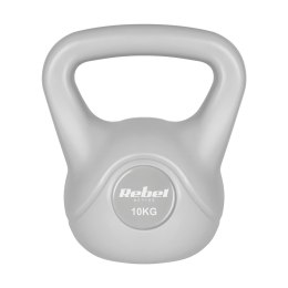 REBEL ACTIVE KETTLEBELL BITUMICZNY 10 KG RBA-2322G-10 SZARY