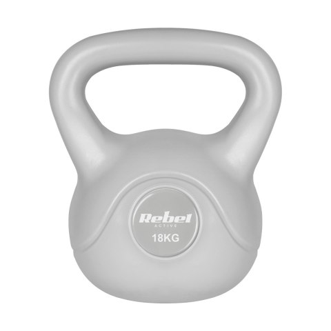 REBEL ACTIVE KETTLEBELL BITUMICZNY 18 KG RBA-2322G-18 SZARY