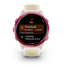 Zegarek Garmin Forerunner 570 42mm Bone/Raspberry Aluminium