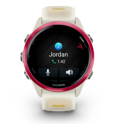 Zegarek Garmin Forerunner 570 42mm Bone/Raspberry Aluminium