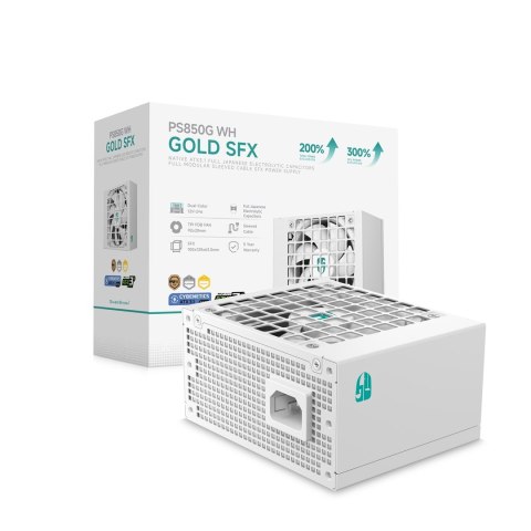Zasilacz DeepCool PS850G-FE biały