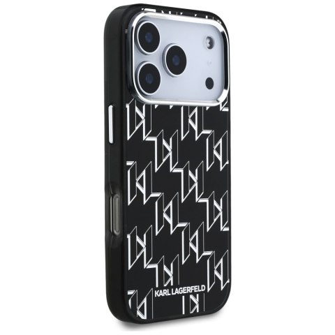 Etui Karl Lagerfeld IML KL Monogram MagSafe do iPhone 17 Pro czarny