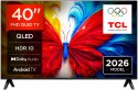 Telewizor TCL 40S5L QLED 40" Full HD Android TV Dolby Digital DVB-T2 Czarny