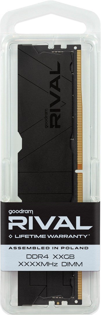 DDR4 2x8GB KIT UDIMM goodram RIVAL Deep Black