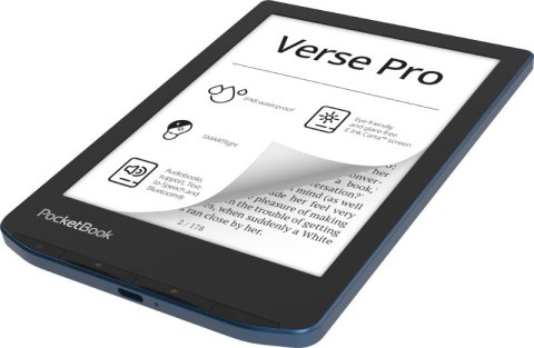Ebook PocketBook Verse Pro 634 6" 16GB Wi-Fi Azure Blue (OUTLET)