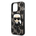 Karl Lagerfeld KLHCP13LPMNIKBK iPhone 13 Pro / 13 6,1" hardcase czarny/black Monogram Ikonik Patch