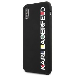 Karl Lagerfeld KLHCPXBHWHBK iPhone X/XS hardcase czarny/black Glossy Bauhaus