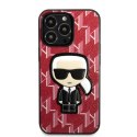 Karl Lagerfeld KLHCP13XPMNIKPI iPhone 13 Pro Max 6,7" hardcase czerwony/red Monogram Ikonik Patch