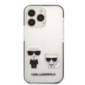 Karl Lagerfeld KLHCP13XTPEKCW iPhone 13 Pro Max 6,7" hardcase biały/white Karl&Choupette