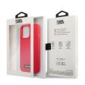 Karl Lagerfeld KLHCP13LSLMP1R iPhone 13 Pro / 13 6,1" hardcase czerwony/red Silicone Plaque