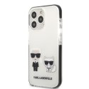 Karl Lagerfeld KLHCP13LTPEKCW iPhone 13 Pro / 13 6,1" hardcase biały/white Karl&Choupette