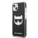 Karl Lagerfeld KLHCP13MTPECK iPhone 13 6,1" hardcase czarny/black Choupette Head