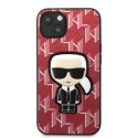 Karl Lagerfeld KLHCP13SPMNIKPI iPhone 13 mini 5,4" hardcase czerwony/red Monogram Ikonik Patch