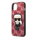 Karl Lagerfeld KLHCP13SPMNIKPI iPhone 13 mini 5,4" hardcase czerwony/red Monogram Ikonik Patch