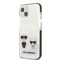 Karl Lagerfeld KLHCP13STPEKCW iPhone 13 mini 5,4" hardcase biały/white Karl&Choupette