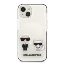 Karl Lagerfeld KLHCP13STPEKCW iPhone 13 mini 5,4" hardcase biały/white Karl&Choupette