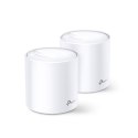 TP-LINK | Whole Home Mesh Wi-Fi 6 System | Deco X50 (2-pack) | 802.11ax | 574+2402 Mbit/s | Mbit/s | Porty Ethernet LAN (RJ-45) 