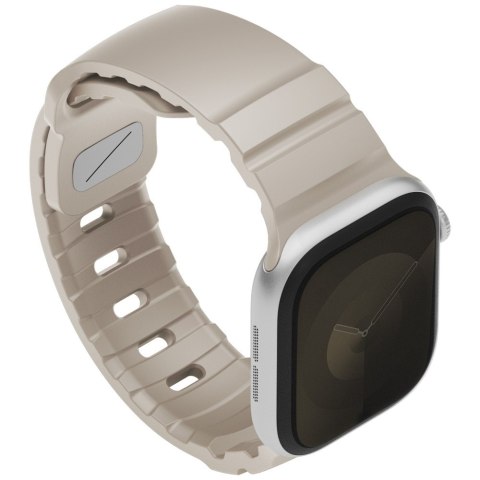 Pasek UNIQ Alton do Apple Watch 42/41/40mm Silicone piaskowy