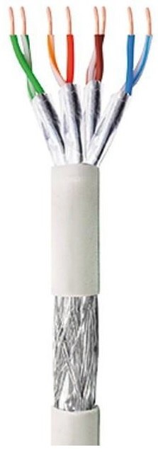 MANHATTAN Kabel skrętka Cat6 SFTP drut 305 m CCA szary ITP9-RIS-0305