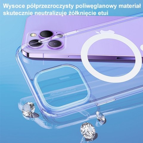 USAMS Etui Ice Magnet iPhone 14 Plus 6,7" transparent IP14MBC01 (US-BH801)