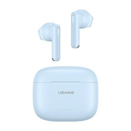 USAMS Słuchawki Bluetooth 5.3 TWS US Series Dual mic bezprzewodowe niebieskie/blue BHUUS03