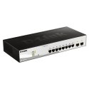 D-Link | 10-Port Gigabit Smart Managed Switch | DGS-1210-10 | Zarządzany przełącznik L2+ | Montaż w szafie Rack | Ilość portów 1