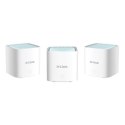 D-Link | EAGLE PRO AI AX1500 Mesh System | M15-3 (3-pakiet) | 802.11ax | 1200+300 Mbit/s | Porty Ethernet LAN (RJ-45) 10/100/100