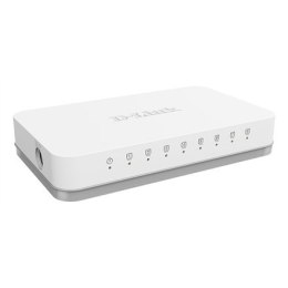 D-Link | Przełącznik | GO-SW-8G/E | Bezarządzany | Stacjonarny | Ilość portów 10/100 Mbps (RJ-45) | Ilość portów 1 Gbps (RJ-45)