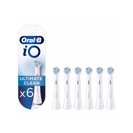 Oral-B | Wymiana szczoteczki | iO Ultimate Clean | Główki | Dla dorosłych | Liczba główek szczoteczki w zestawie 6 | Liczba tryb