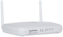 MANHATTAN Router WiFi N300, 4x LAN, 1x WAN, 10/100, QoS 525466