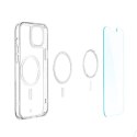 Spigen Cyrill Shine MAG iPhone 14 Plus Magsafe Glitter Clear etui + 2 x szkło ACS04942