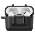 Spigen Lock Fit Airpods Pro 1/2 czarny/matte black ACS05485