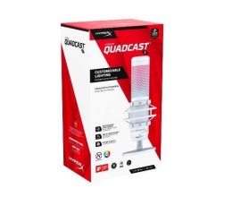 HyperX Mikrofon QuadCast S White
