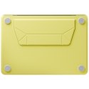 Etui UNIQ Lyden Versa do MacBook Neo żółty