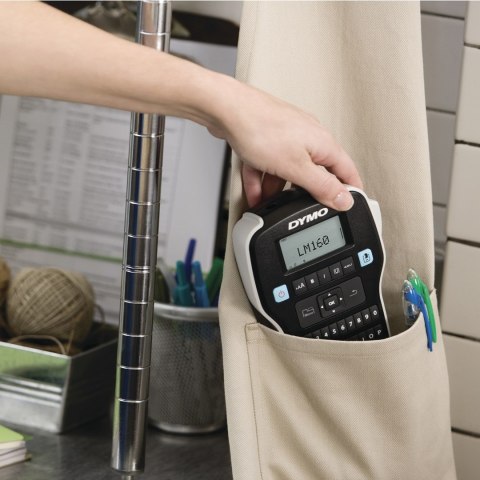 DYMO LabelManager 160 6/9/12 mm D1-BĂ¤nder Azerty