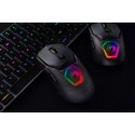 Marvo Mysz Fit Pro G1, 19000DPI, 2.4 [GHz], optyczna, 7kl., bezprzewodowa, szara, wbudowany akumulator, podświetlenie RGB