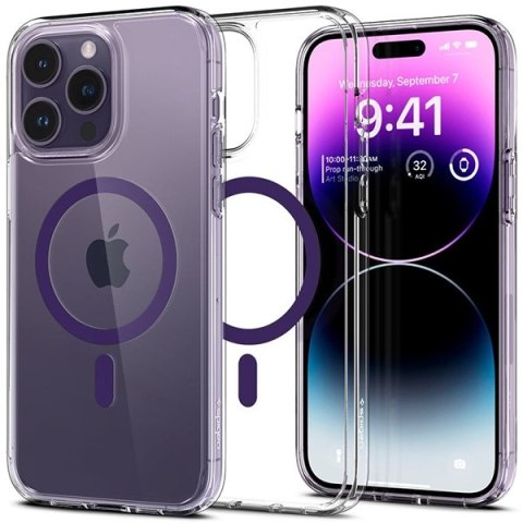 Spigen Ultra Hybrid MAG iPhone 14 Pro Max 6,7" Magsafe fioletowy/deep purple ACS05581